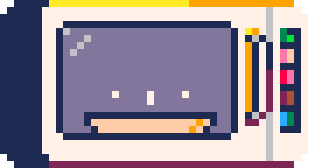 Pixel-art microwave